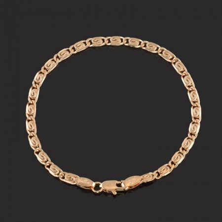 Позолочений браслет  Fallon 84100016-19 фото | Brulik