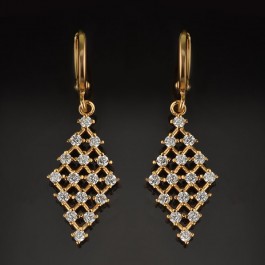 Позолоченные серьги  XP 2692