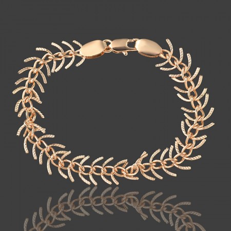 Позолоченный браслет  Fallon 84100109-18 фото | Brulik