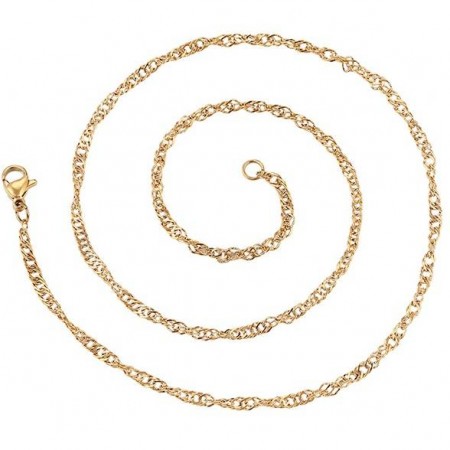 Бесподобная цепочка 18K 42870 фото | Brulik