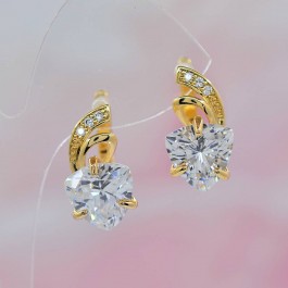 Отличные серьги ХР 10-2041-белый