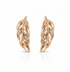 Позолочені сережки Xuping X00666500 фото | Brulik