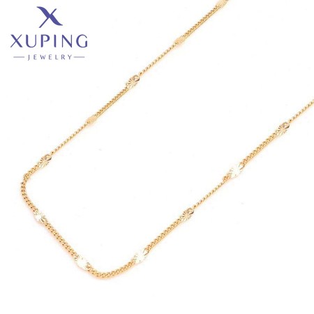 Позолочений ланцюжок Xuping 40224 фото | Brulik