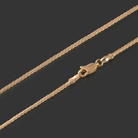 Позолоченная цепочка XP 4427-45 фото | Brulik