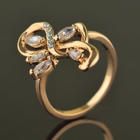 Позолоченное кольцо Fallon 83201634 фото | Brulik