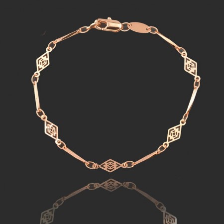 Позолоченный браслет Fallon 84190104-19 фото | Brulik