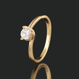 Позолоченное кольцо Fallon 8324274