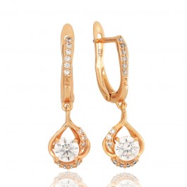 Позолоченные  серьги Xuping 20894