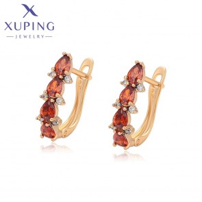 Позолочені сережки Xuping X001128896 фото | Brulik