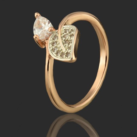 Позолоченное кольцо  Fallon 93201819 фото | Brulik