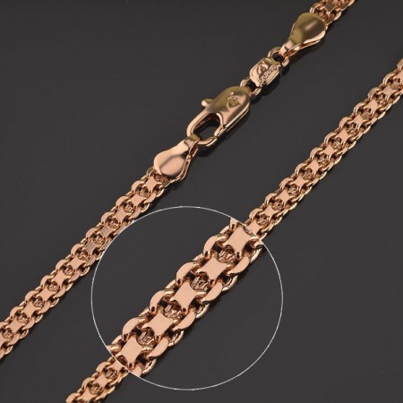 Позолоченная цепочка XP 4857-45 фото | Brulik