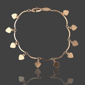 Позолочений браслет  Fallon 84190039-18 фото | Brulik