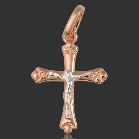 Позолоченный крест Fallon 96100300 фото | Brulik