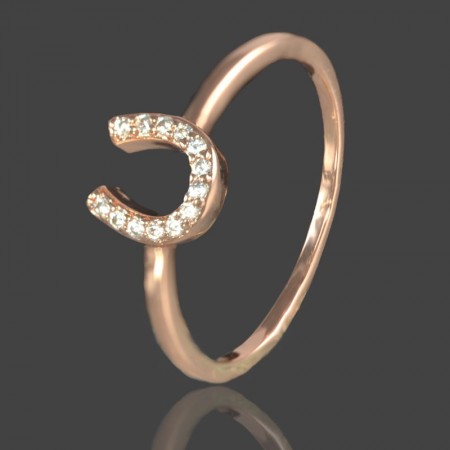 Позолоченное кольцо Fallon 83201886 фото | Brulik