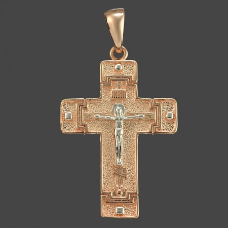 Позолоченный крестик Fallon 96100233 фото | Brulik