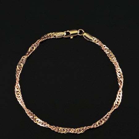 Позолоченный браслет Fallon 84100121-17 фото | Brulik