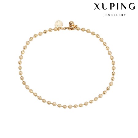 Позолоченный браслет на ногу Xuping  74803 фото | Brulik