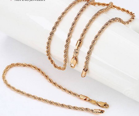 Комплект из цепочки и браслета 63048 фото | Brulik