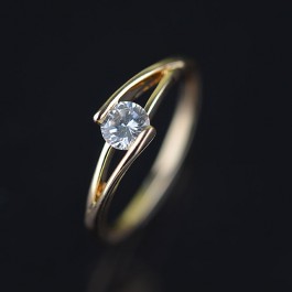 Позолоченное кольцо Fallon 8324161