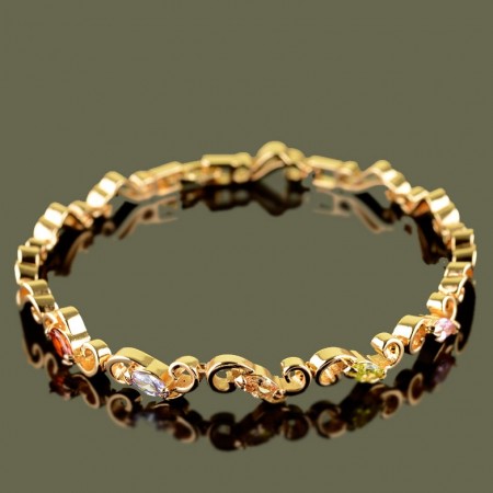 Браслет позолоченный XP 7638 фото | Brulik