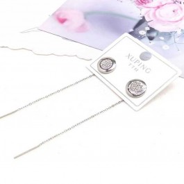 Сталеві сережки протяжки Xuping 24706