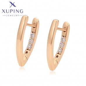 Позолочені сережки Xuping X000447118 фото | Brulik