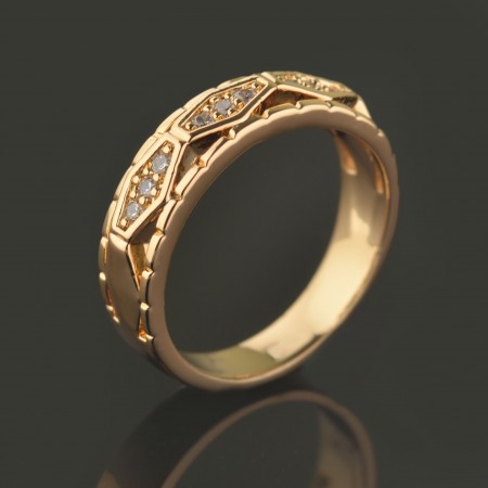 Позолоченное кольцо XP 1920 фото | Brulik