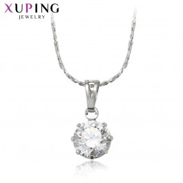 Цепочка с кулоном  Xuping 47176-белый фианит