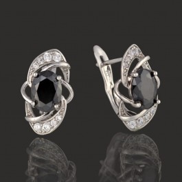 Позолоченные серьги XP 9543-черный