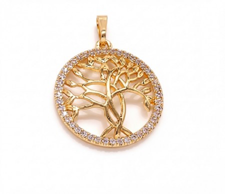 Позолочений кулон Xuping 3504 фото | Brulik