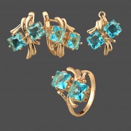 Позолоченный комплект  Fallon 8123757