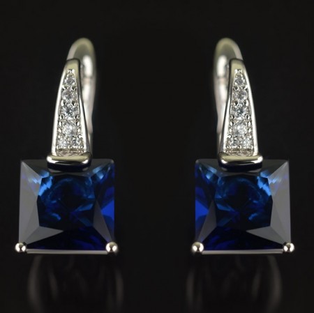 Позолоченые серьги ХР 2629 фото | Brulik