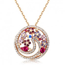 Позолоченная цепочка с кулоном Italina 75900903