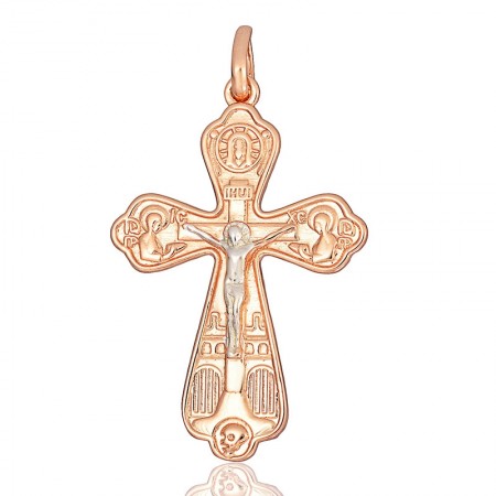 Позолоченный крестик Fallon 96100367 фото | Brulik