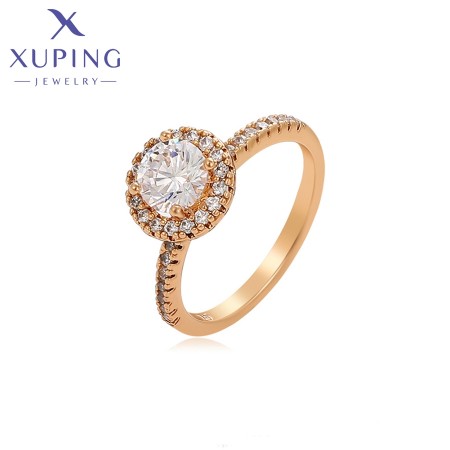 Позолочена каблучка  Xuping X000984500 фото | Brulik