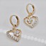 Серьги "Hearts" 26073 фото | Brulik