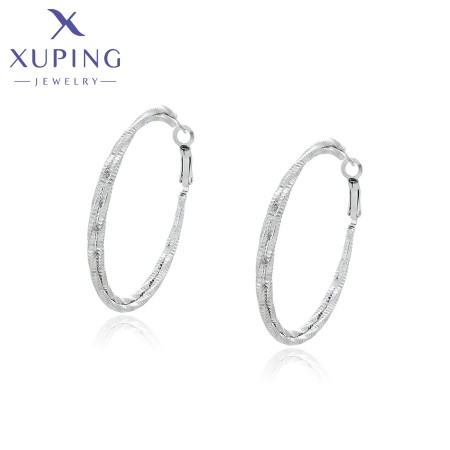 Сталеві сережки кільця Xuping T000829222 фото | Brulik