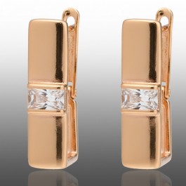 Позолочені сережки Xuping 24643