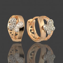 Позолоченные  серьги  XP 20513