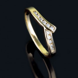 Позолоченное кольцо  XP 1019