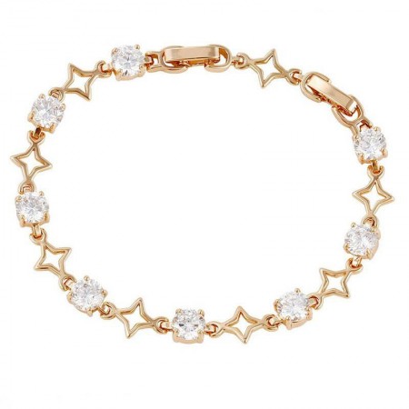 Исключительный браслет с фианитами XP 74495 фото | Brulik