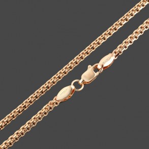 Позолочений ланцюжок  Fallon 84100020-55 фото | Brulik