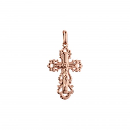 Позолочений хрестик Fallon 86100329 фото | Brulik