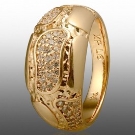 Позолочена каблучка Xuping 10969