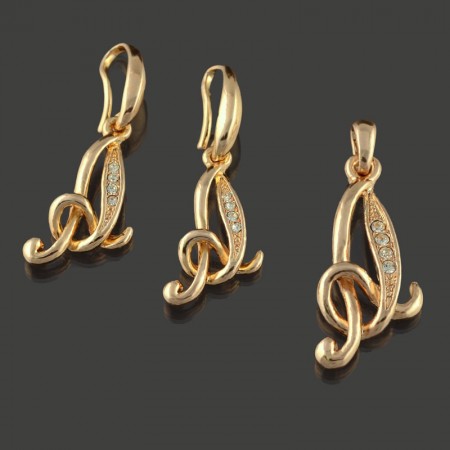 Позолоченный комплект Fallon 8120286 фото | Brulik