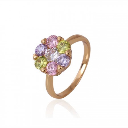 Кольцо "Прекрасный цветок" 11326 фото | Brulik