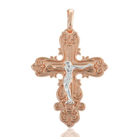 Позолоченный крест Fallon 96100328 фото | Brulik