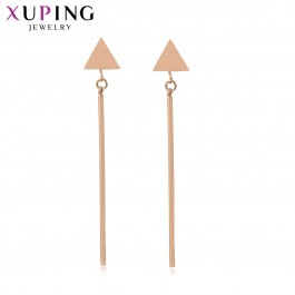 Позолоченные стальные серьги Xuping 98820