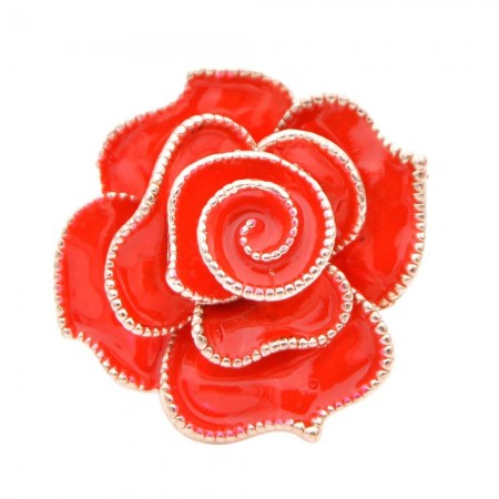 Брошь 8571-красный фото | Brulik