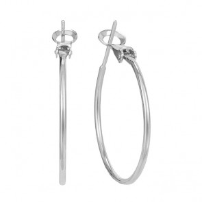 Сережки-кільця Fallon 42100102 фото | Brulik